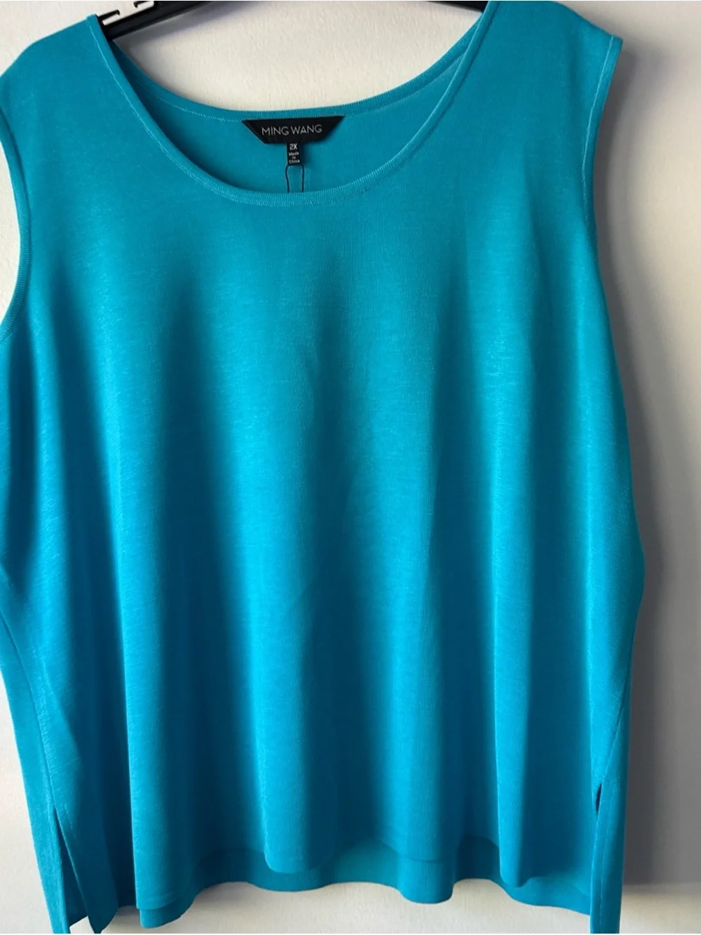 MING WANG Knit Jacket & Shell Set 2X - Picture 2 of 7